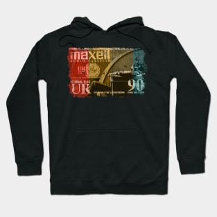 Maxell Cassette Vintage art Hoodie